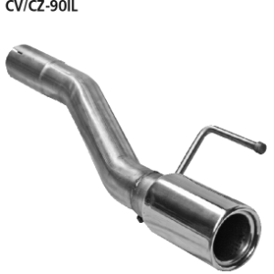 Tubo de salida izqda. para Chevrolet CV/CZ-90IL