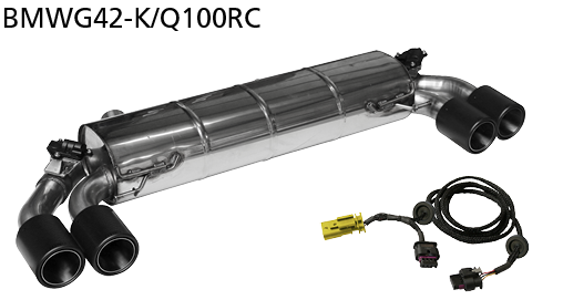 Silenciador trasero para BMW BMWG42-K/Q100RC