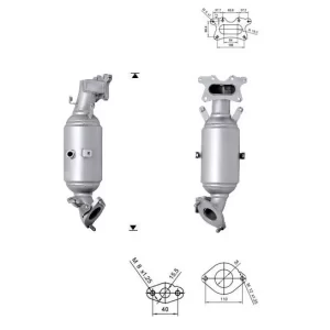Catalizador HONDA CIVIC 1.8i VTec