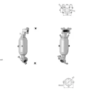 Catalizador HONDA CR-V 2.0i Vtec