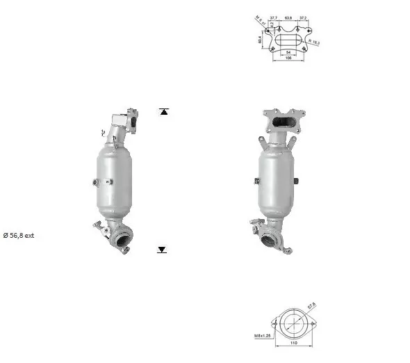 Catalizador HONDA CR-V 2.0i Vtec