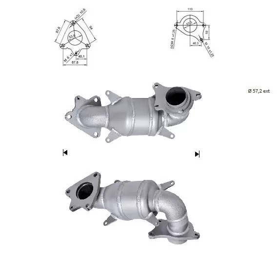 Catalizador HONDA CR-V 2.2TD CDTI