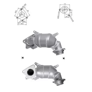 Catalizador HONDA CR-V 2.2TD