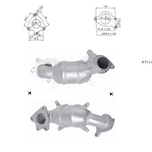 Catalizador HONDA FR-V 2.2TD