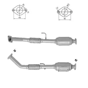 Catalizador HYUNDAI H1 2.5TD