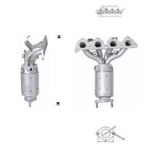 Catalizador HYUNDAI TRAJET 2.0i 16V